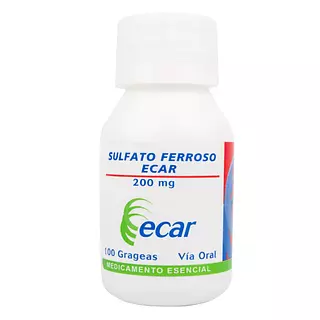 Sulfato Ferroso 200 Mg