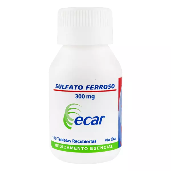 Sulfato Ferroso 300 Mg