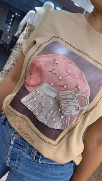 Camiseta Camel - Perla