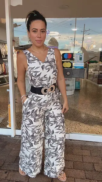 Enterizo Largo Floral