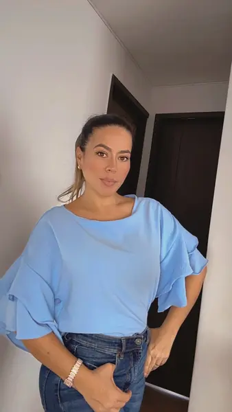 Blusa Serenity Blue
