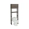 Estante Rimax Para Baño Con Puertas Mocca