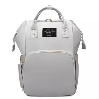 Pañalera Morral Gris