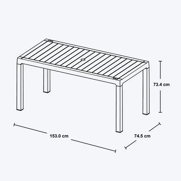 Mesa Rimax Barú Familiar Wengue
