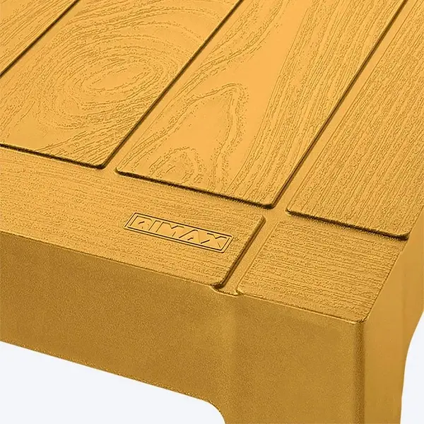 Mesa Rimax Baru 4 Puestos Amarillo Mostaza