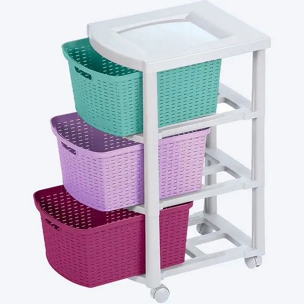 Cajonero Rimax Rattan 3g Niña