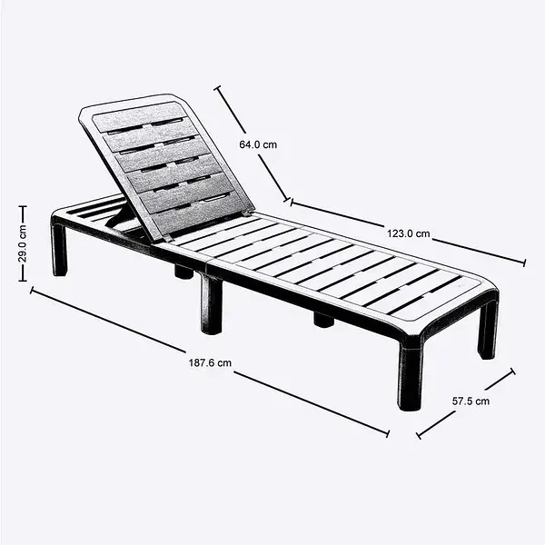 Cama Rimax Asoleadora Baru Mocca