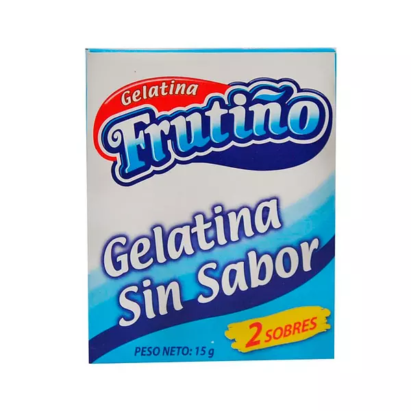 Gelatina Sin Sabor Frutiño