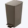 Basurero Pedal Slim 8 Litros Mocca