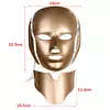 7 Colores Luz Led Fotón Cara Cuello Mascara Rejuvenecimiento
