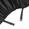 Protección Impermeable para La Lluvia Moto Moto Scooter Bike Negro