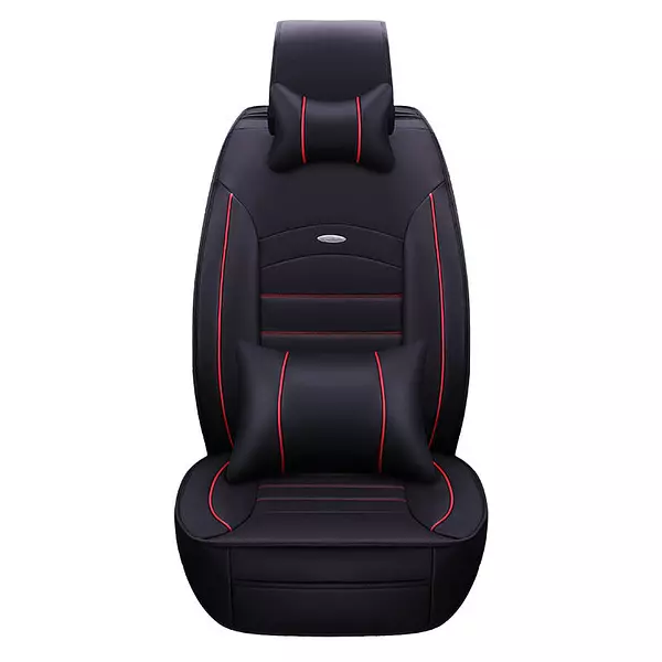 Funda de Asiento Envolvente de Cuero para Coche, Completo Protector de Cojí