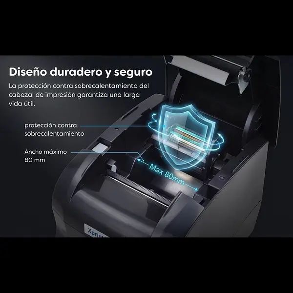 Impresora Código De Barras Y Factura Térmica Xp-365b Usb+Bt