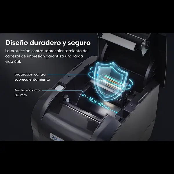 Impresora Código De Barras Y Factura Térmica Xp-365b Usb