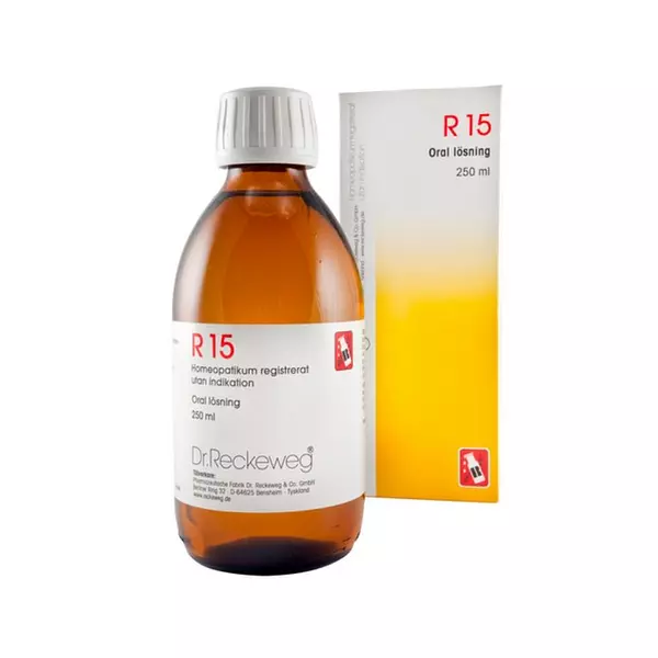 R15 Tonico Solucion Oral 250ml - Dr. Reckeweg