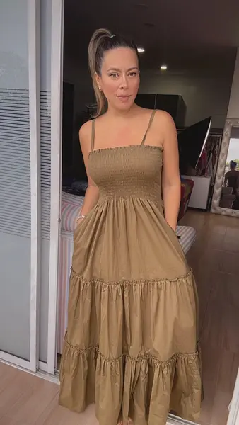 Vestido Largo - En Tiras