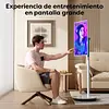 Monitor Táctil Giratorio Portátil Con Ruedas De 27"