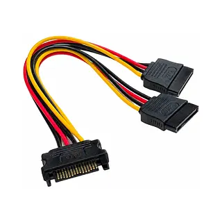 Cable Sata De Poder A 2 Sata