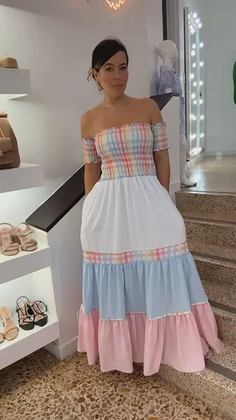 Vestido Largo - Colores.