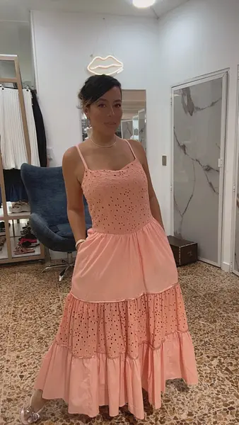 Vestido Blossom Rosé