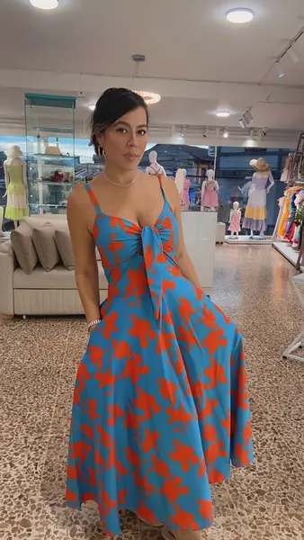 Vestido Coral Bahía