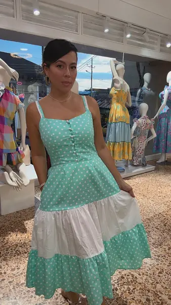 Vestido Mint Romance
