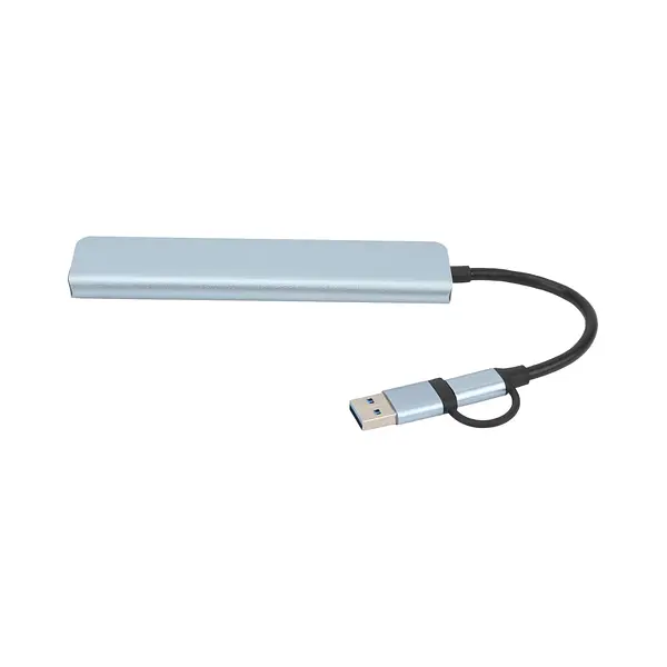 Hub Adaptador Multipuertos Usb C Usb 3.0 Lector Tarjeta Sd