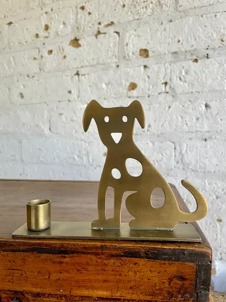 Candelero De Perro Sentado - Diseño Escandinavo 2020