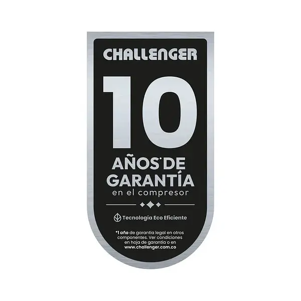 Nevera Challenger No Frost 385 Litros Brutos