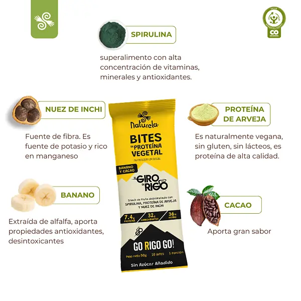 Bites Proteína Vegetal