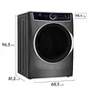 Lavadora Electrolux Carga Frontal 21kg Inverter Gris