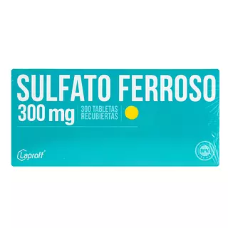 Sulfato Ferroso 300 Mg