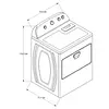 Secadora Carga Frontal A Gas 19kgs
