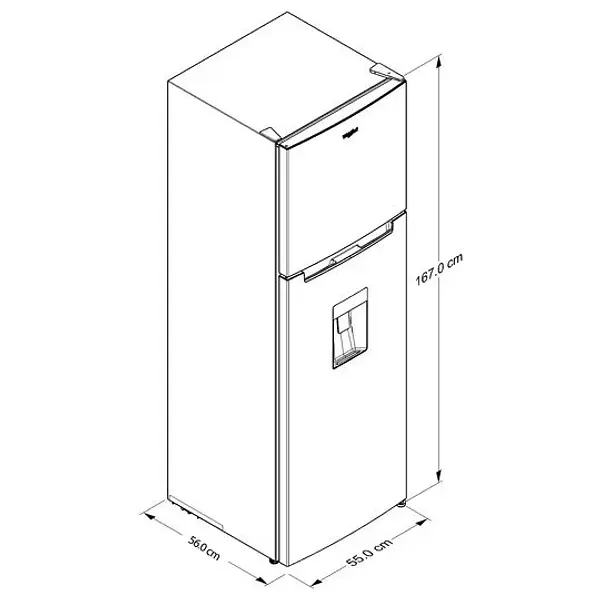 Nevera Whirlpool Xpert No Frost 245 Litros