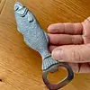 Destapador De Mano En Forma De Pescado