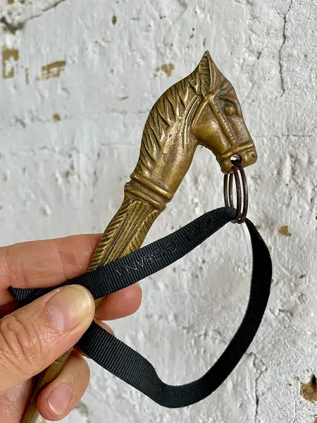 Calzador De Cabeza De Caballo - India Británica 1940