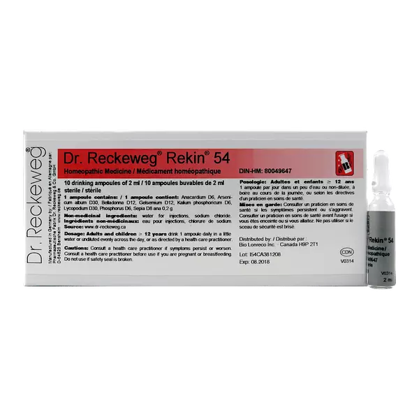 Rekin 54 Ampolla 2ml - Dr. Reckeweg