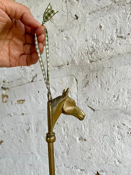 Calzador Mango Cabeza De Caballo - India 1930