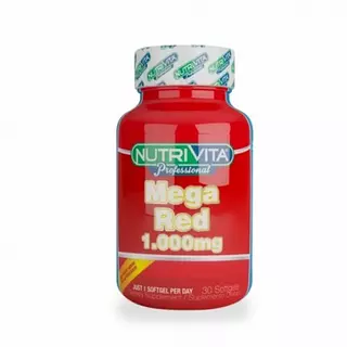 Mega Red Krill Oil 30 Capsulas- Nutrivita