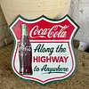 Escudo Coca Cola Por La Autopista...