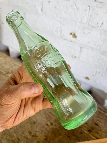 Botella Original De Coca Cola Leesburg Fl. - U.S.A. 1954