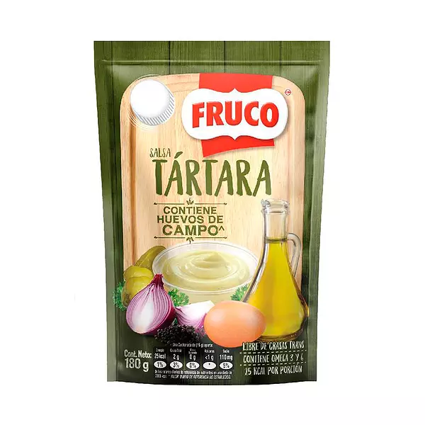 Salsa Tártara Fruco con Huevos de Campo Doypack