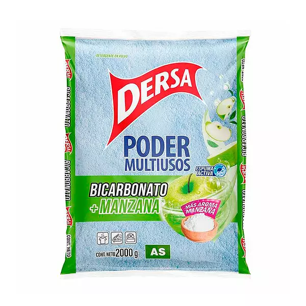 Detergente Dersa Poder Multiusos Bicarbonato Manzana