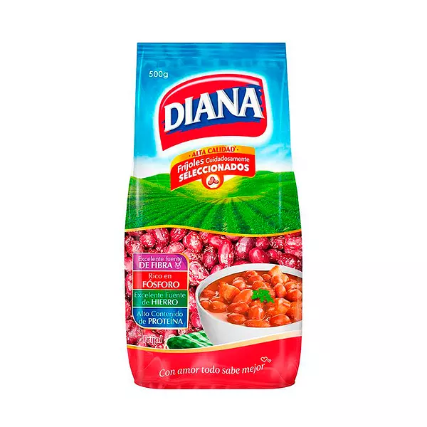 Frijol Cargamanto Rojo Diana Alto Contenido de Proteína, Fibra, Fósforo