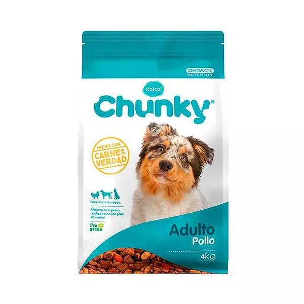 Purina para Perro Chunky Adulto Sabor Pollo