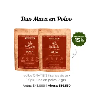 Duo Maca En Polvo