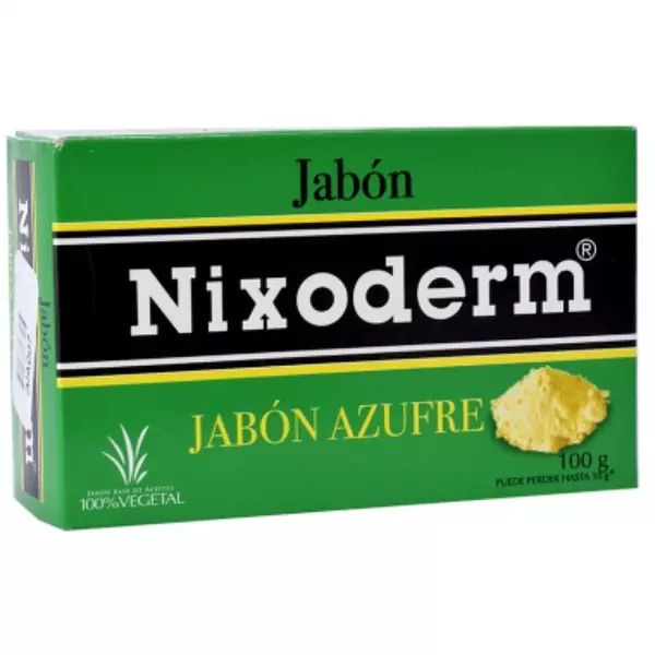 Jabon De Azufre Nixoderm