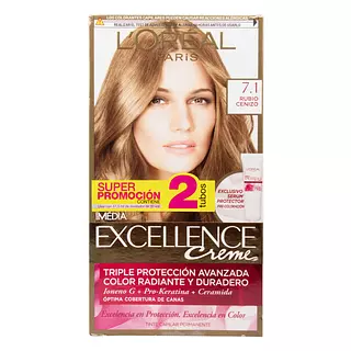 Oferta Tinte Loreal Excellence 7.1 Rubio Cenzo