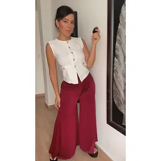 Pantalón Vino 💖
