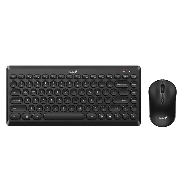 Combo Genius Inalambrico Q8000 Luxemate Teclado Mouse